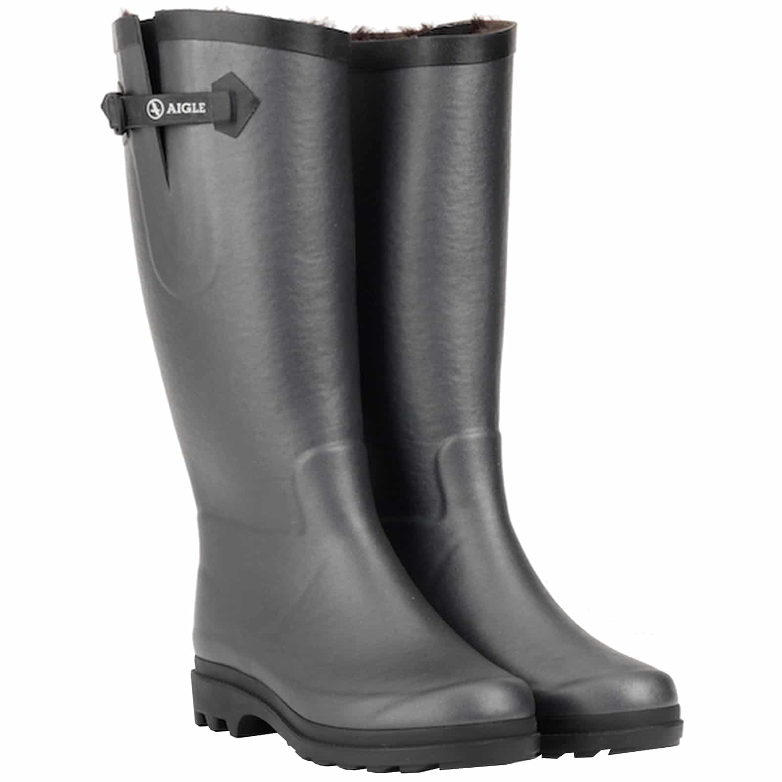 aiglentine fur boots