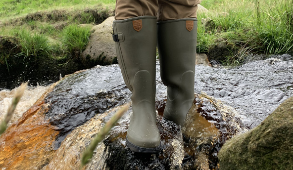 HUNTING NEOPRENE WELLINGTON MUCK BOOTS HUNTING VOYAGER FOREST WATERPROOF 