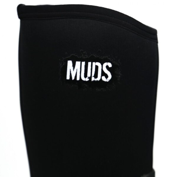 Muds Original Mid, Mens 3/4 Welly in Black - Image 4
