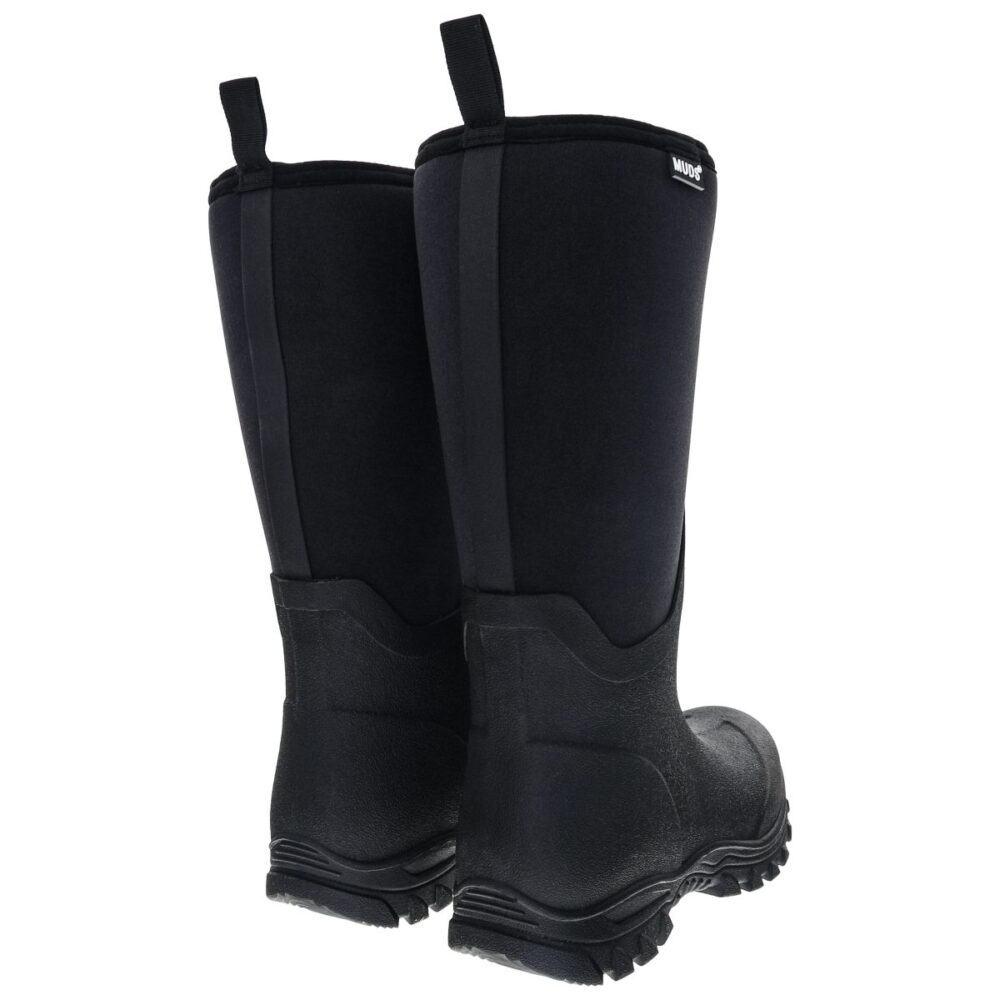Muds Dovestone Tall, Ladies Full Welly in Black - Image 2