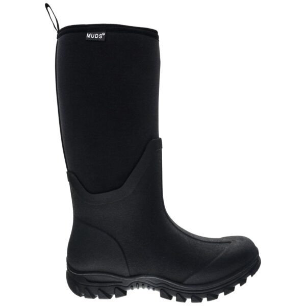 Muds Dovestone Tall, Ladies Full Welly in Black - Image 3