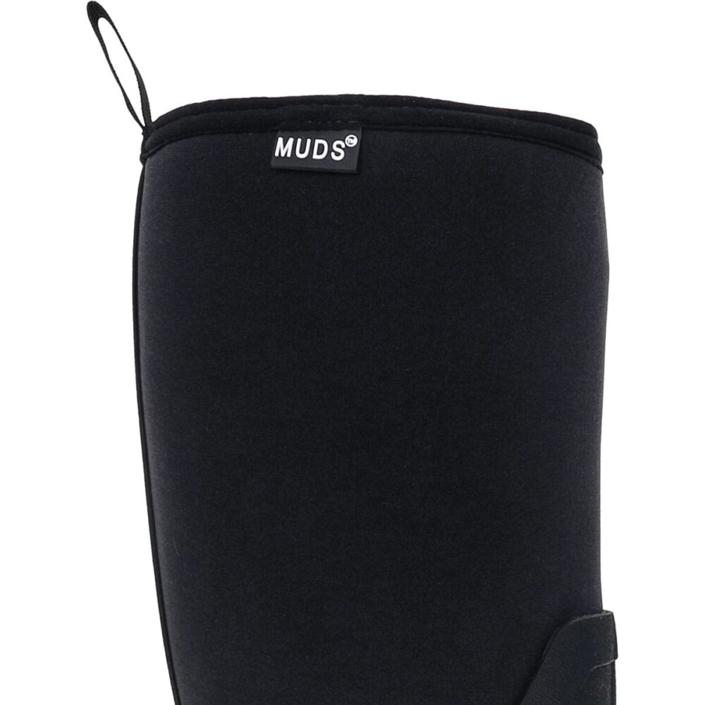 Muds Dovestone Tall, Ladies Full Welly in Black - Image 4