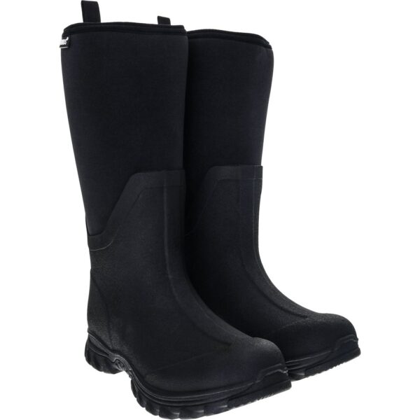 Muds Dovestone Tall, Ladies Full Welly in Black
