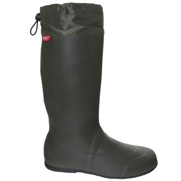 Pack-a-Boot Folding Welly, Jersey Lined, Unisex Full Welly in Khaki - Image 5