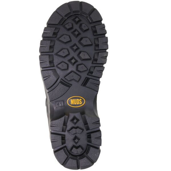Muds Greenfield Tall, Unisex Full Welly in Black - Image 5