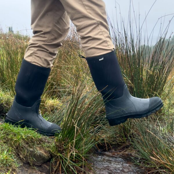 Muds Greenfield Tall, Unisex Full Welly in Black - Image 6