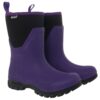 Muds Dovestone Short, Ladies Short Welly in Purple