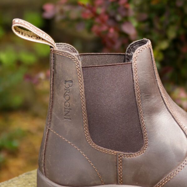 Brogini Kingham Yard Boot, Ladies Ankle Boot in Brown - Image 3