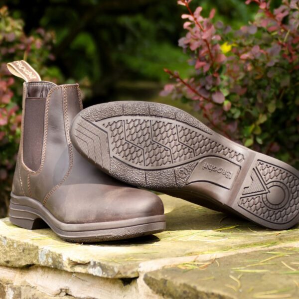 Brogini Kingham Yard Boot, Ladies Ankle Boot in Brown - Image 4