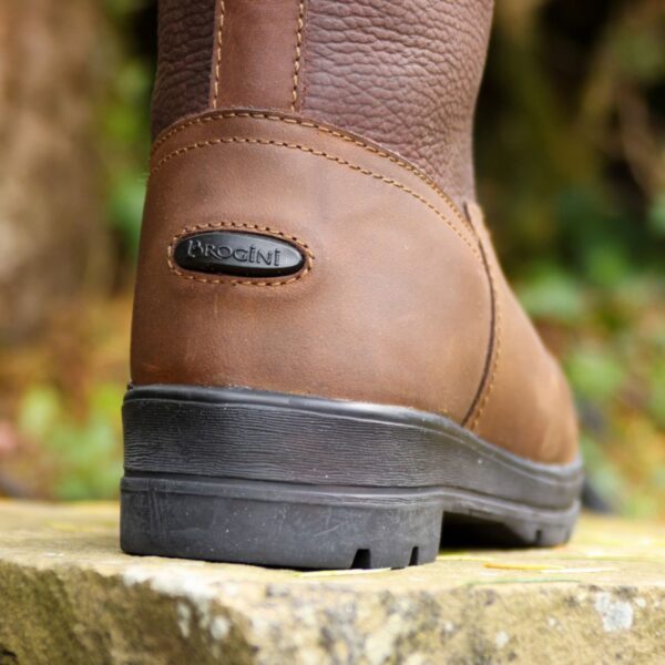 Brogini Pembroke - Standard Calf, Ladies Country Boot in Brown - Image 6