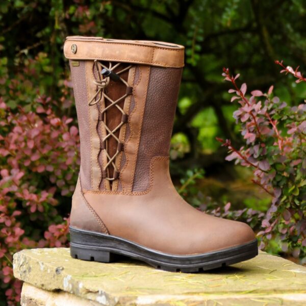 Brogini Tetbury, Ladies Country Boot in Brown - Image 3