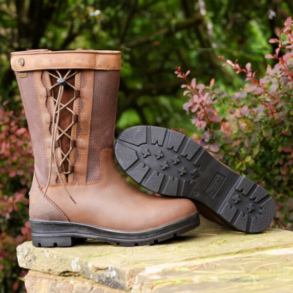 Brogini Tetbury, Ladies Country Boot in Brown - Image 4