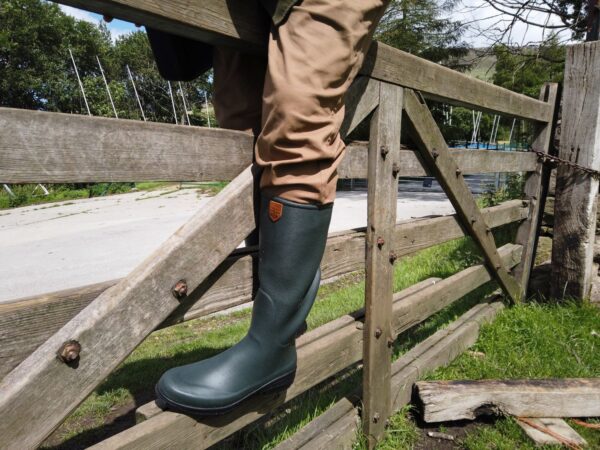 Racefield Racefield 2, Neoprene, Classic, Unisex Full Welly in Forest Green - Image 5