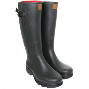 Racefield Racefield 2, Neoprene, Adjustable Calf, Unisex Full Welly in Forest Green