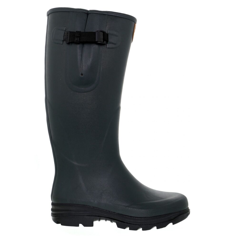 Racefield 2, Neoprene, Adjustable Calf, Unisex Full Welly in Forest Green - Image 3