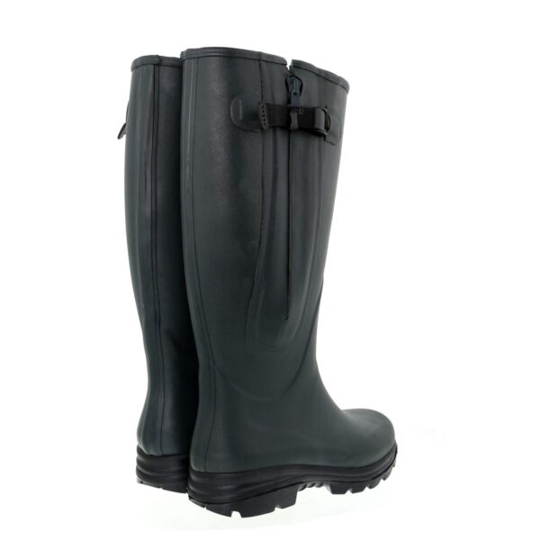 Racefield Racefield 2, Neoprene, Zipped, Unisex Full Welly in Forest Green - Image 2