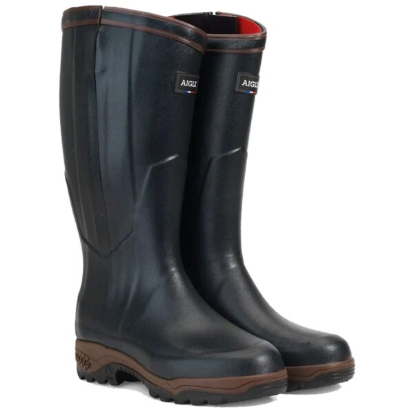 Aigle Parcours 2 Iso Open, Mens Full Welly in Bronze
