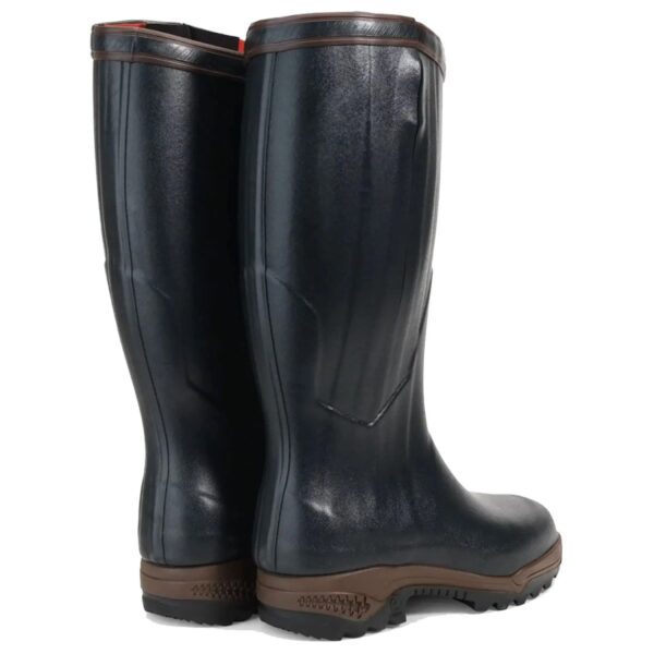 Aigle Parcours 2 Iso Open, Mens Full Welly in Bronze - Image 3
