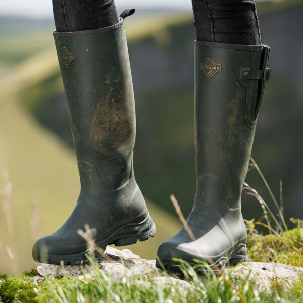 LeMieux Ultra Stride, Ladies Full Welly in Oak - Image 2