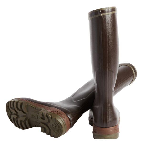 Aigle Parcours 2, Unisex Full Welly in Brown - Image 3