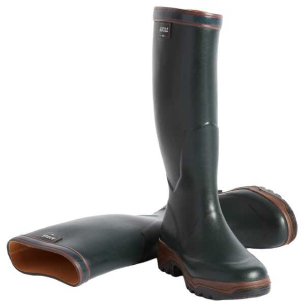 Aigle Parcours 2, Unisex Full Welly in Bronze - Image 3