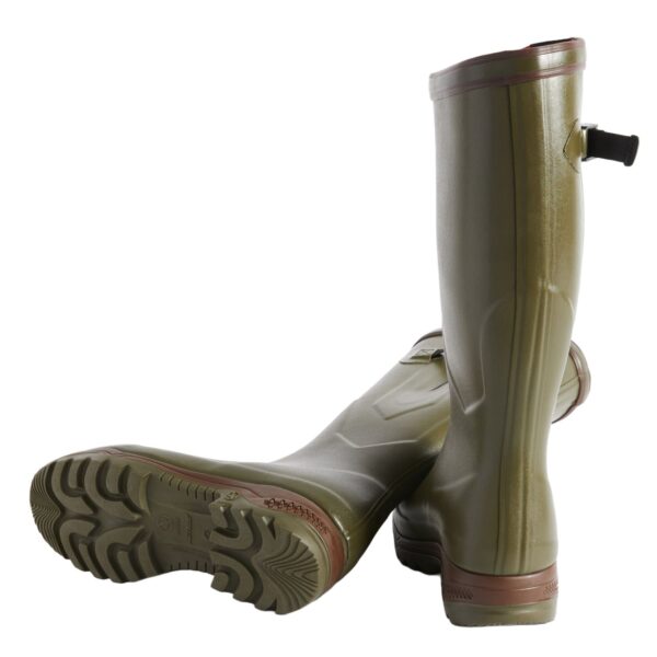 Aigle Parcours 2 Iso , Unisex Full Welly in Khaki - Image 5