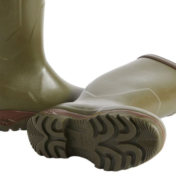 Aigle Parcours 2 Iso , Unisex Full Welly in Khaki - Image 6