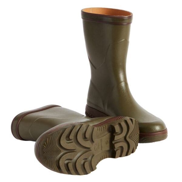 Aigle Parcours 2 Bottillon, Unisex Short Welly in Khaki - Image 5