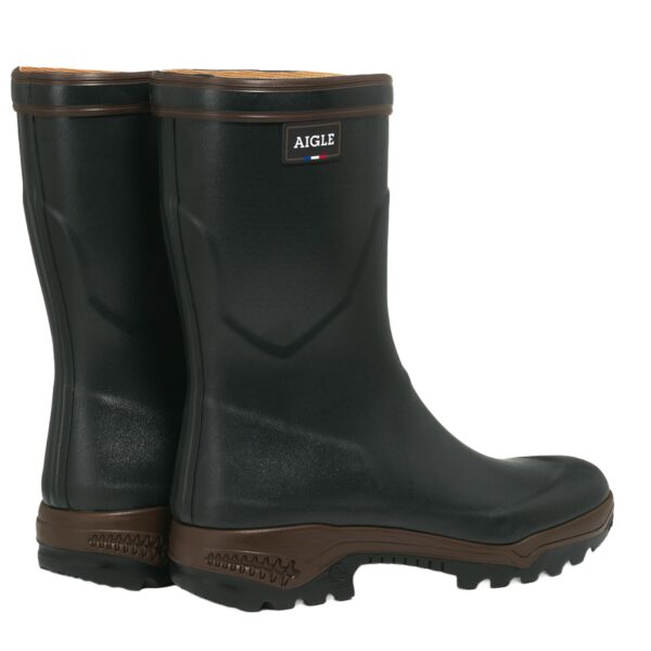 Aigle Parcours 2 Bottillon, Unisex Short Welly in Bronze - Image 3