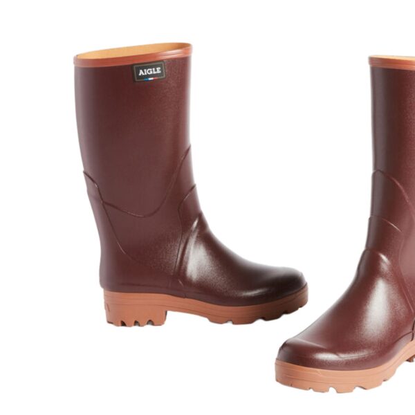 Aigle Chambord Pro 2 Lady, Ladies Full Welly in Elderberry - Image 3