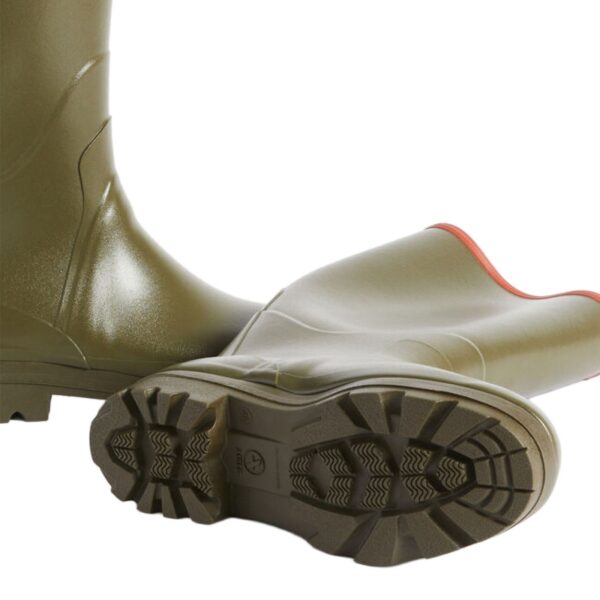 Aigle Chambord Pro 2, Mens Full Welly in Khaki - Image 2
