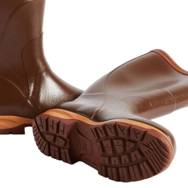Aigle Tancar Pro, Mens Full Welly in Brown - Image 2
