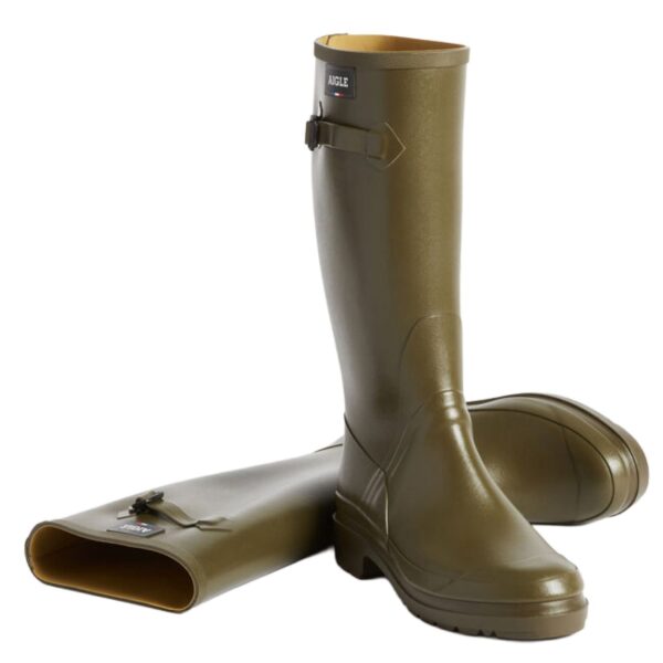 Aigle Cessac, Mens Full Welly in Khaki