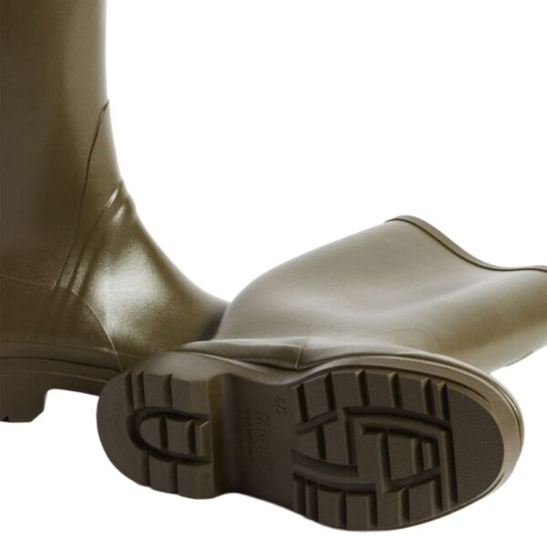 Aigle Cessac, Mens Full Welly in Khaki - Image 2