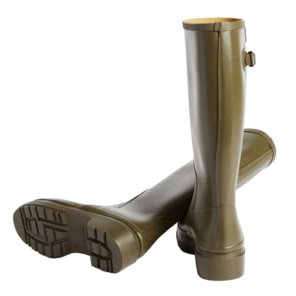 Aigle Cessac, Mens Full Welly in Khaki - Image 4