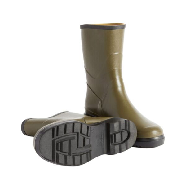 Aigle Bison 2, Mens Short Welly in Khaki - Image 2