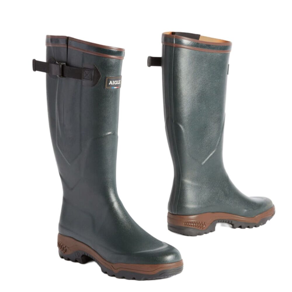Aigle Parcours 2 Vario, Unisex Full Welly in Bronze - Image 5