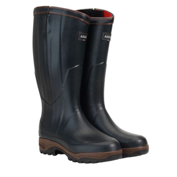 Alternative view of Aigle Parcours 2 Iso Open, Mens Full Welly in Bronze