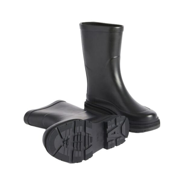 Aigle Mid Rain, Ladies Short Welly in Black - Image 3