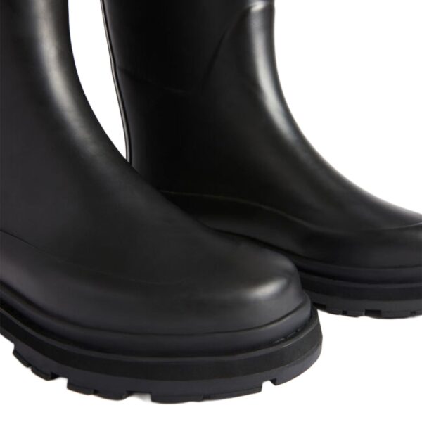 Aigle Mid Rain, Ladies Short Welly in Black - Image 4