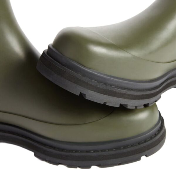 Aigle Mid Rain, Ladies Short Welly in Avocado - Image 2