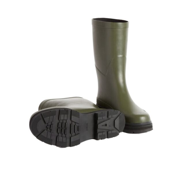 Aigle Mid Rain, Ladies Short Welly in Avocado - Image 3