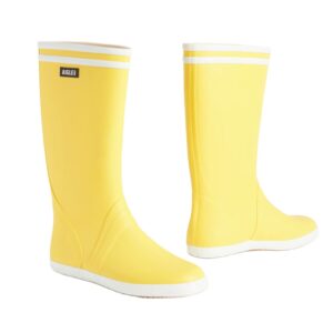 Alternative view of Aigle Goeland, Unisex Short Welly in Yellow