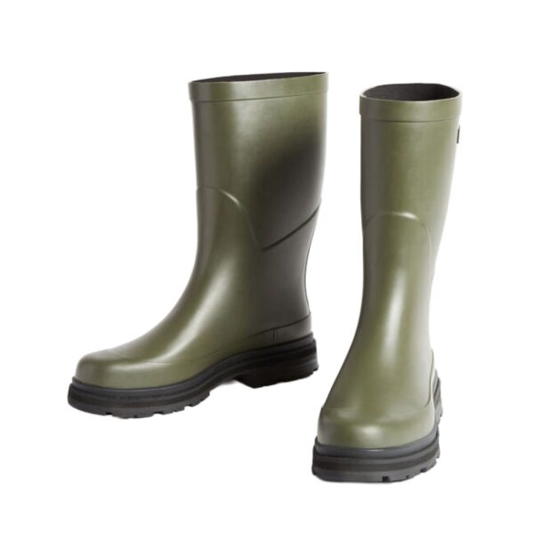 Aigle Mid Rain, Mens Short Welly in Avocado