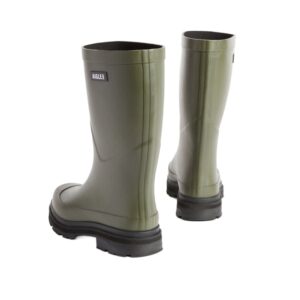 Alternative view of Aigle Mid Rain, Mens Short Welly in Avocado