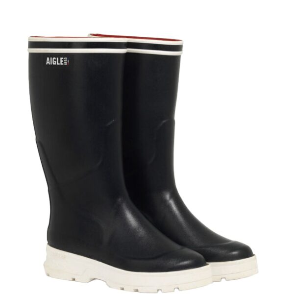 Alternative view of Aigle Navira, Unisex Full Welly in Midnight