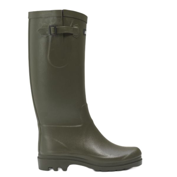 Aigle Aiglentine, Ladies Full Welly in Khaki