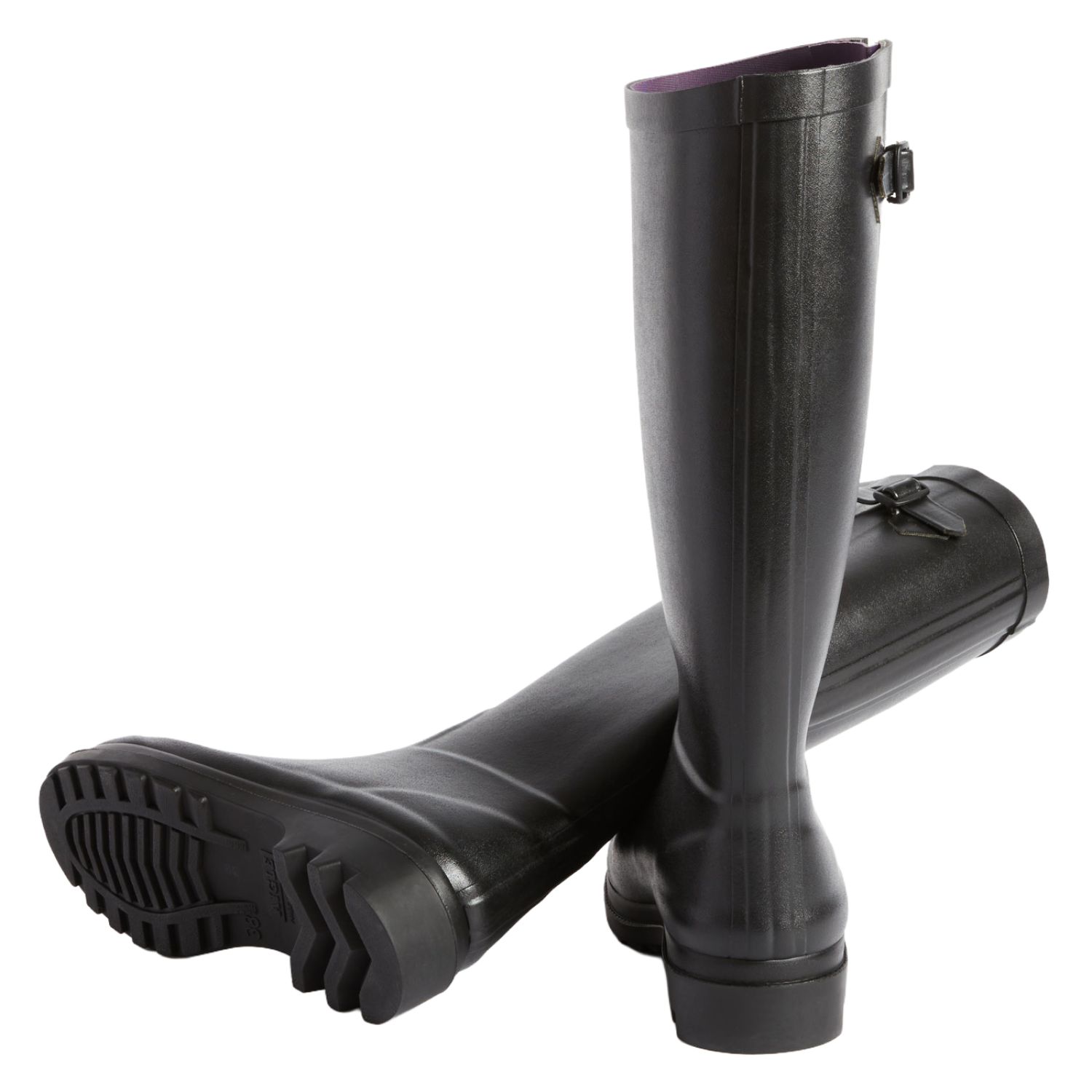 Aigle Aiglentine, Ladies Full Welly in Black - Image 6