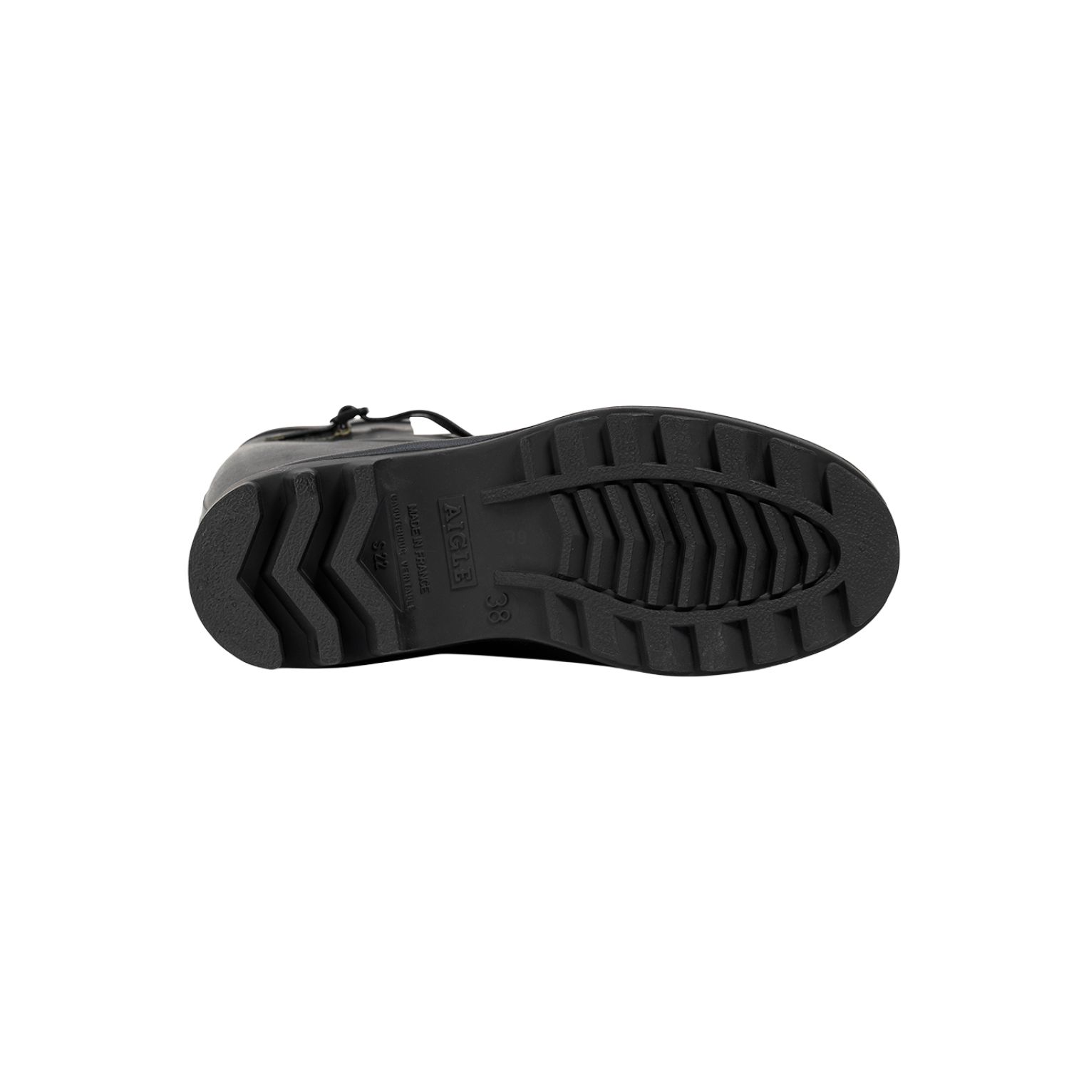 Aigle Aiglentine, Ladies Full Welly in Black - Image 7