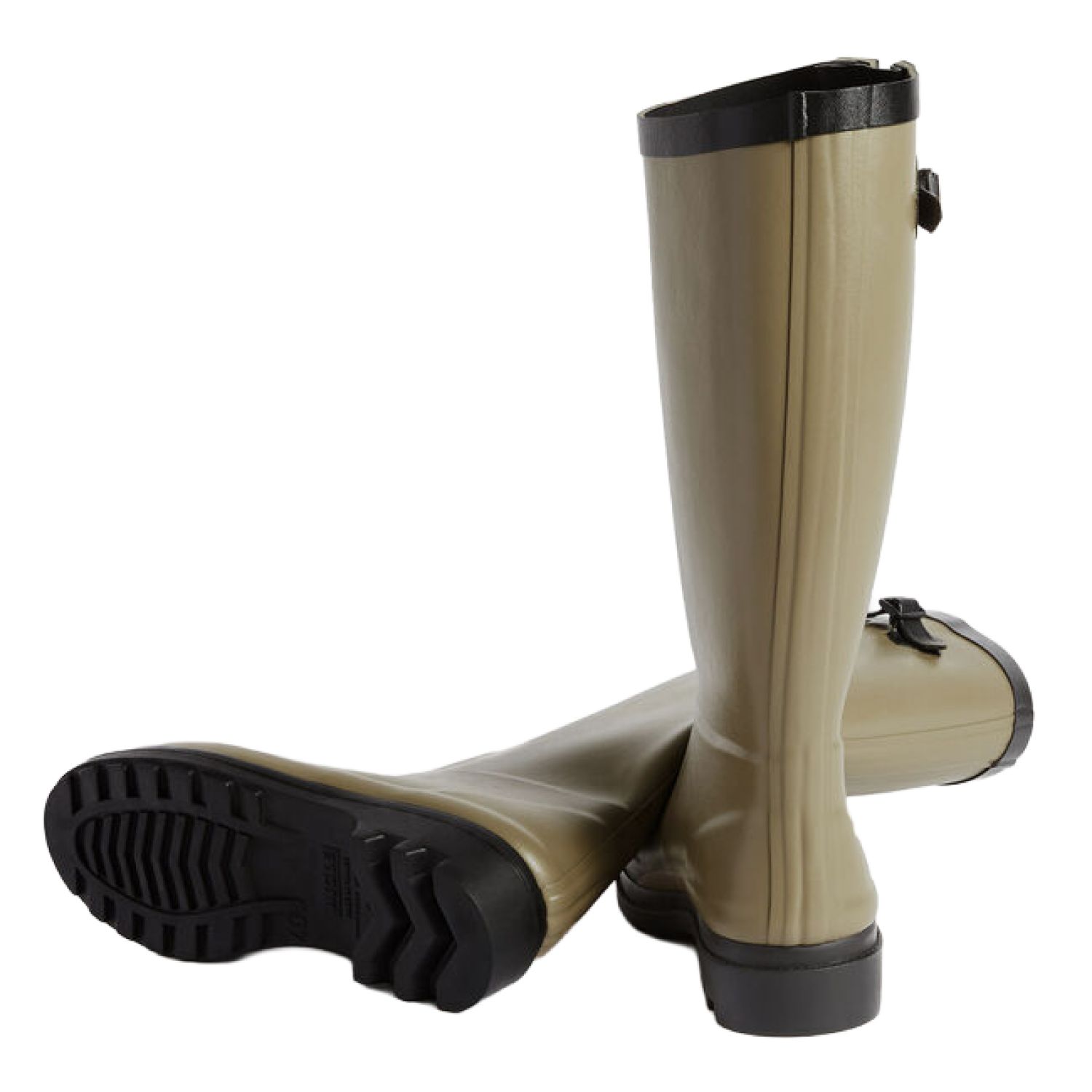 Aigle Aiglentine, Ladies Full Welly in Mouse - Image 4